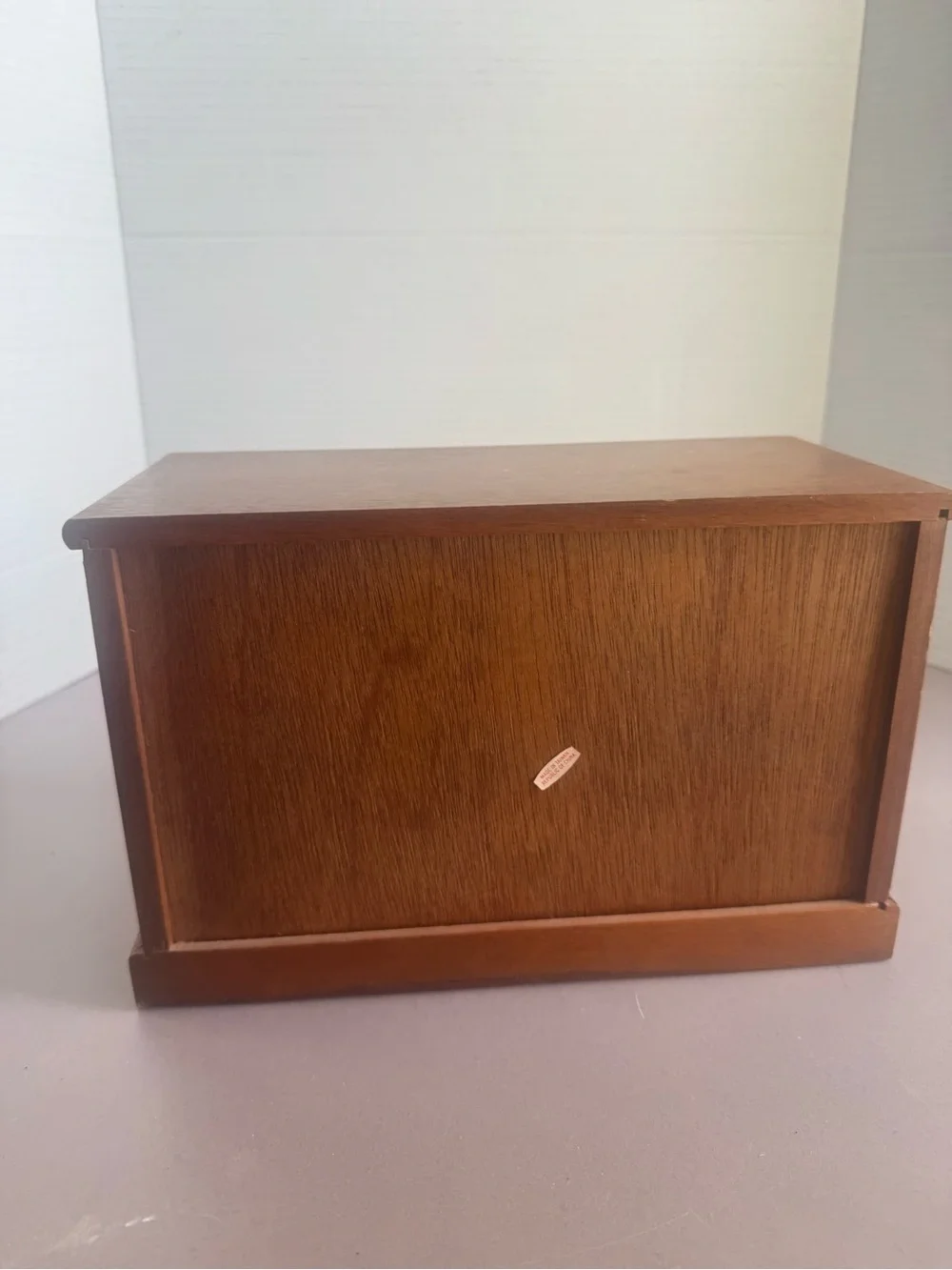 MCM 4-Drawer Jewelry Organizer Chest in Dark Brown